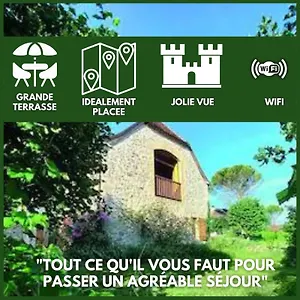 La Sagnarde Terrasse Intime Hébergement de vacances